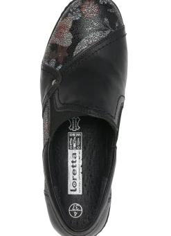 Damen ELENA EDEN , bequeme Damen-Slipper, Weite H, mit herausnehmbarem Fußbett