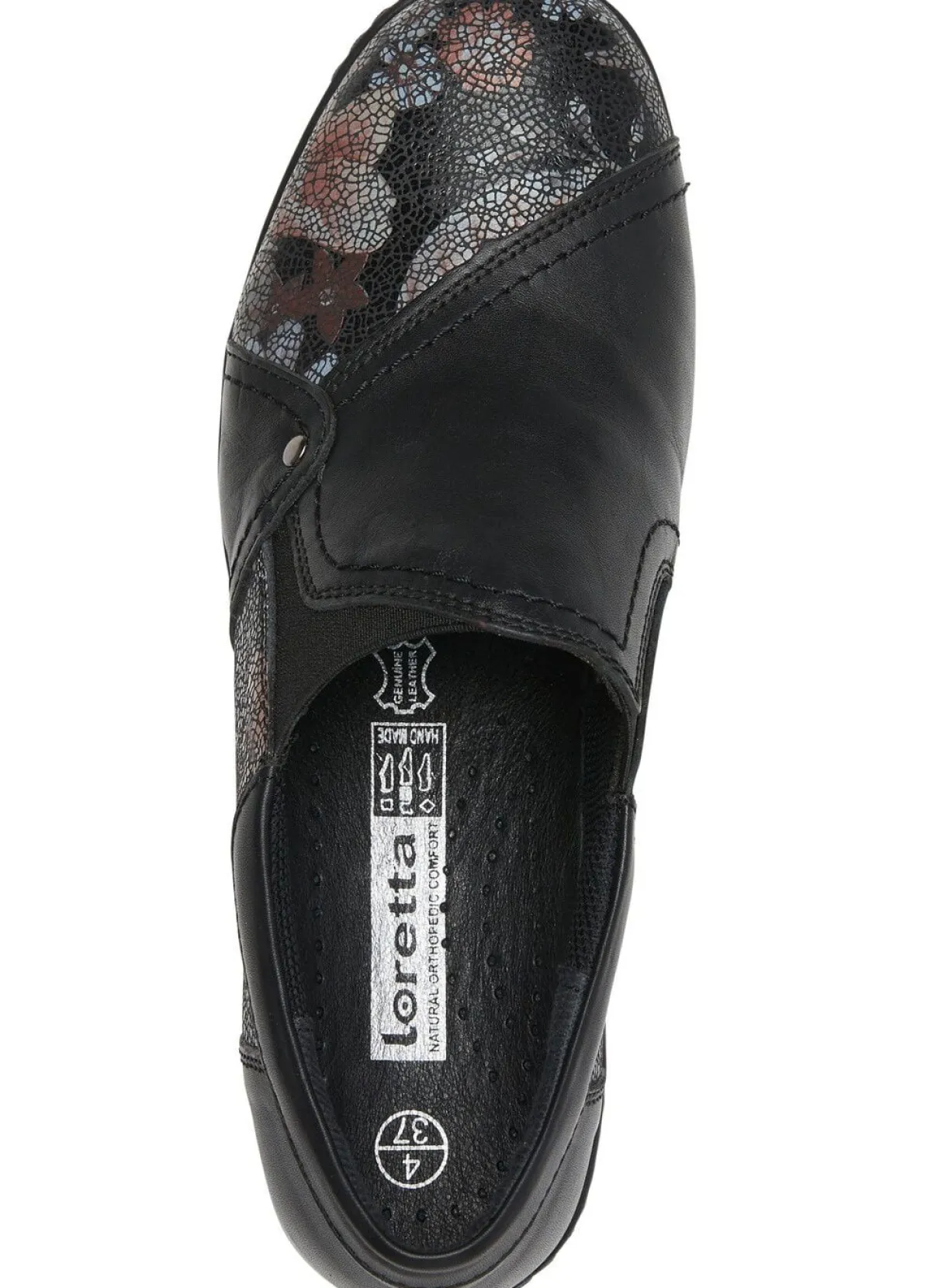 Damen ELENA EDEN , bequeme Damen-Slipper, Weite H, mit herausnehmbarem Fußbett