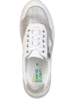 Damen ELENA EDEN , bequeme Damen-Sneaker, Weite H, mit herausnehmbarem Fußbett
