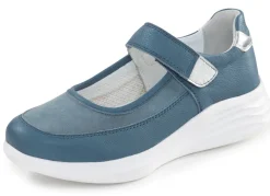 Damen ELENA EDEN , bequeme Damen-Spangenschuhe, Weite H, mit herausnehmbarem Fußbett