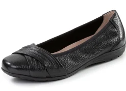Damen ELENA EDEN , elegante Damen-Ballerinas, Weite G, mit herausnehmbarem Fußbett