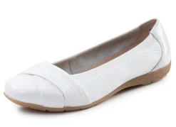 Damen ELENA EDEN , elegante Damen-Ballerinas, Weite G, mit herausnehmbarem Fußbett