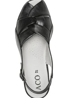 Damen ELENA EDEN , elegante Damen-Sandalen, Weite G, aus Leder