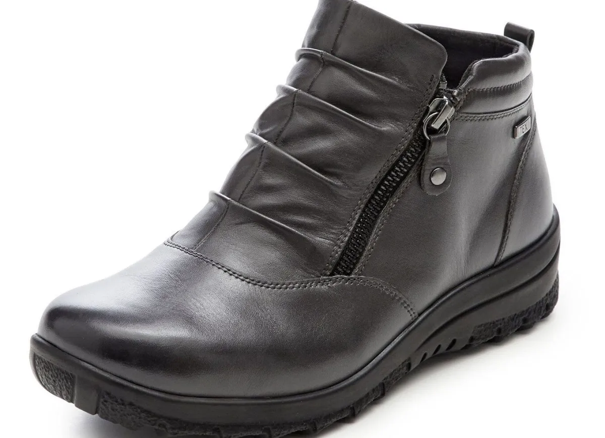 Damen ELENA EDEN , gefütterte Damen-Boots, Winterschuhe, Weite H, mit Reißverschluss