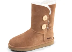 Damen ELENA EDEN , gefütterte Damen-Stiefel, Winterschuhe, mit Lammfell