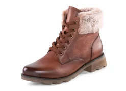 Damen ELENA EDEN , gefütterte Damen-Stiefeletten, Winterschuhe, Weite G, mit herausnehmbarem Fußbett