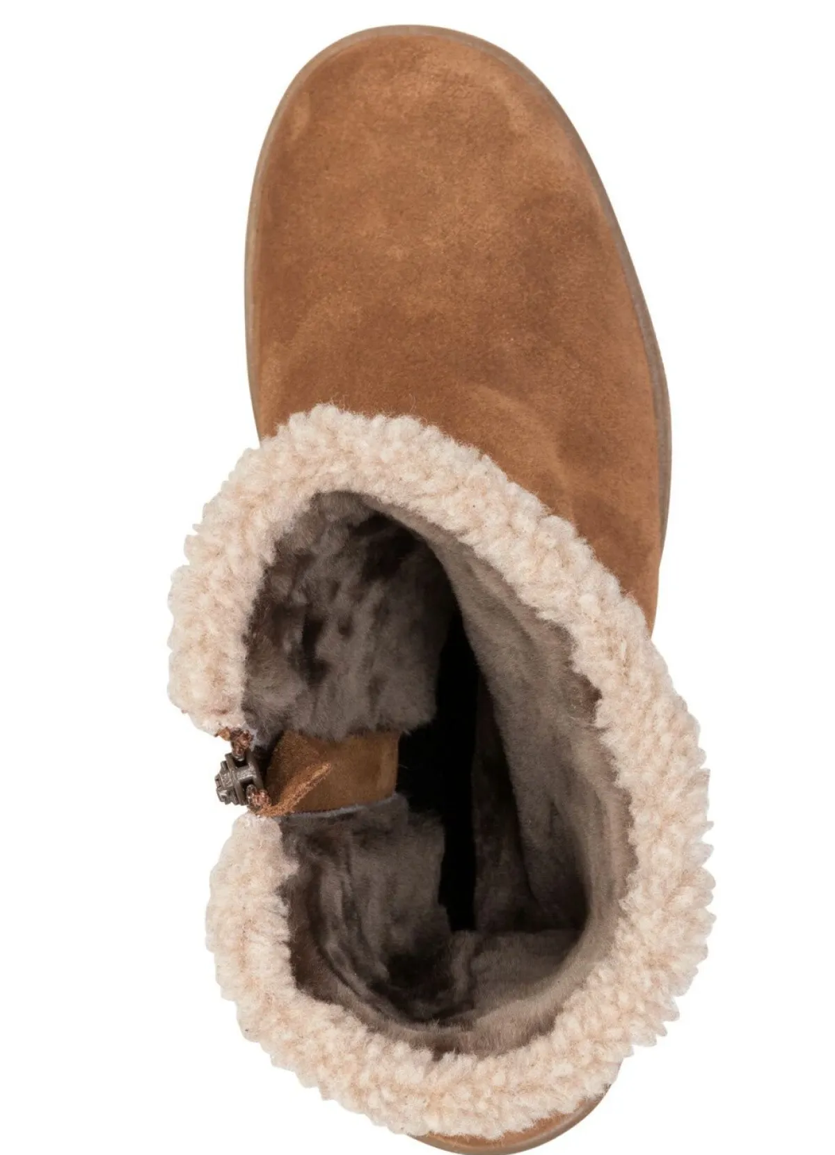 Damen ELENA EDEN , gefütterte Damen-Stiefel, Winterschuhe, Weite H, mit Lammfell