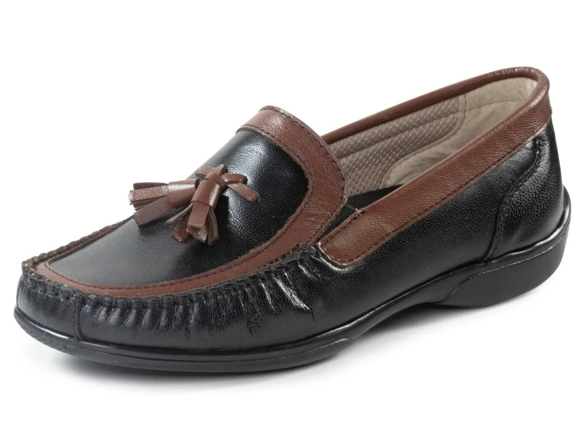 Damen ELENA EDEN , klassische Damen-Slipper, mit herausnehmbarem Fußbett