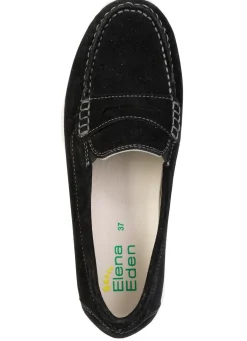 Damen ELENA EDEN , klassische Damen-Slipper, Weite H, mit herausnehmbarem Fußbett