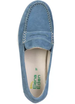Damen ELENA EDEN , klassische Damen-Slipper, Weite H, mit herausnehmbarem Fußbett