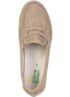 Damen ELENA EDEN , klassische Damen-Slipper, Weite H, mit herausnehmbarem Fußbett