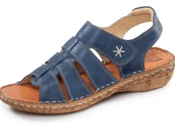 Damen ELENA EDEN , klassische Damen-Sandalen, Weite G, mit Klettverschluss