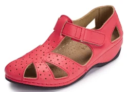 Damen ELENA EDEN , klassische Damen-Sandalen, Weite H, mit Klettverschluss