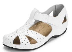 Damen ELENA EDEN , klassische Damen-Sandalen, Weite H, mit Klettverschluss