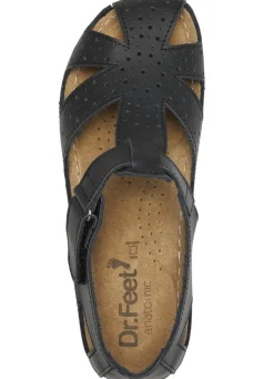 Damen ELENA EDEN , klassische Damen-Sandalen, Weite H, mit Klettverschluss
