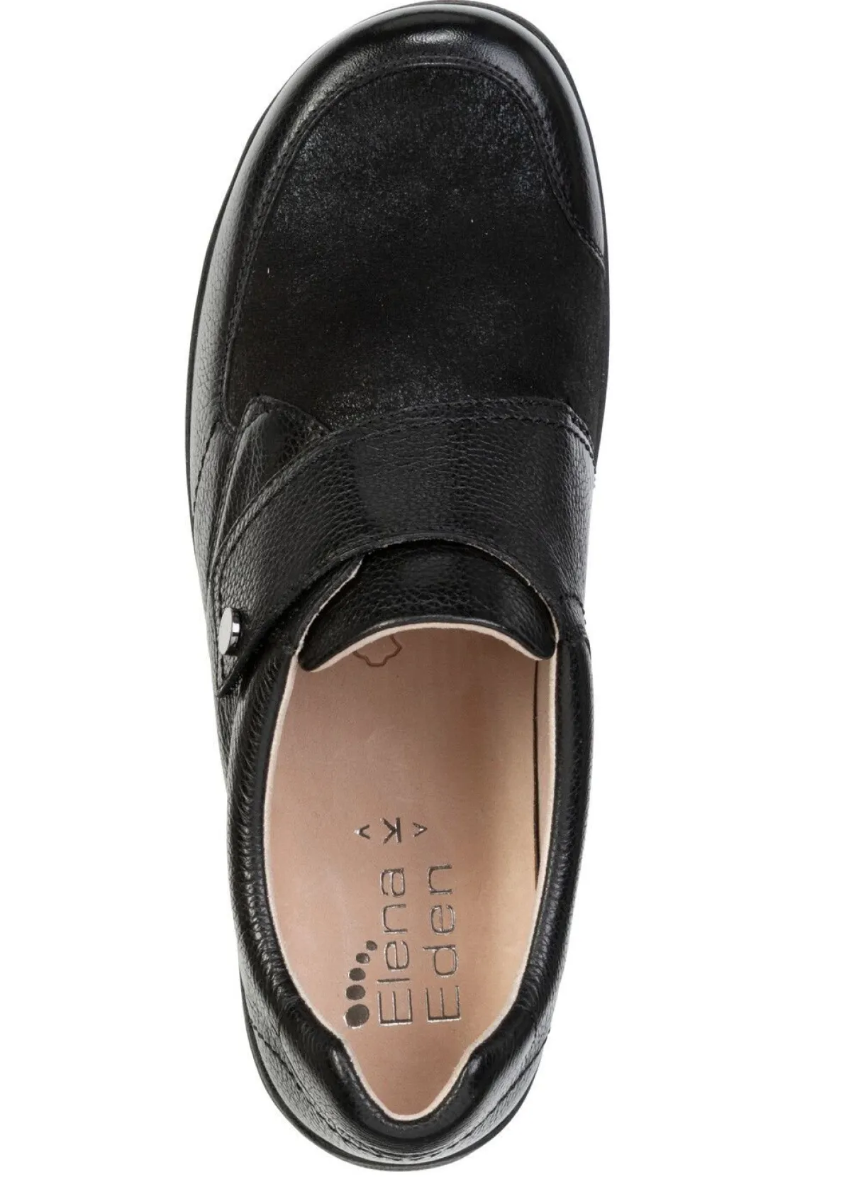 Damen ELENA EDEN , komfortable Damen-Slipper, Weite K, mit herausnehmbarem Fußbett