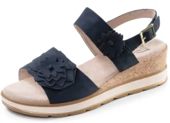 Damen ELENA EDEN , leichte Damen-Sandaletten, Weite G, mit Klettverschluss