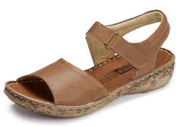 Damen BADER ELENA EDEN, modische Damen-Sandalen, Weite G, mit Klettverschluss