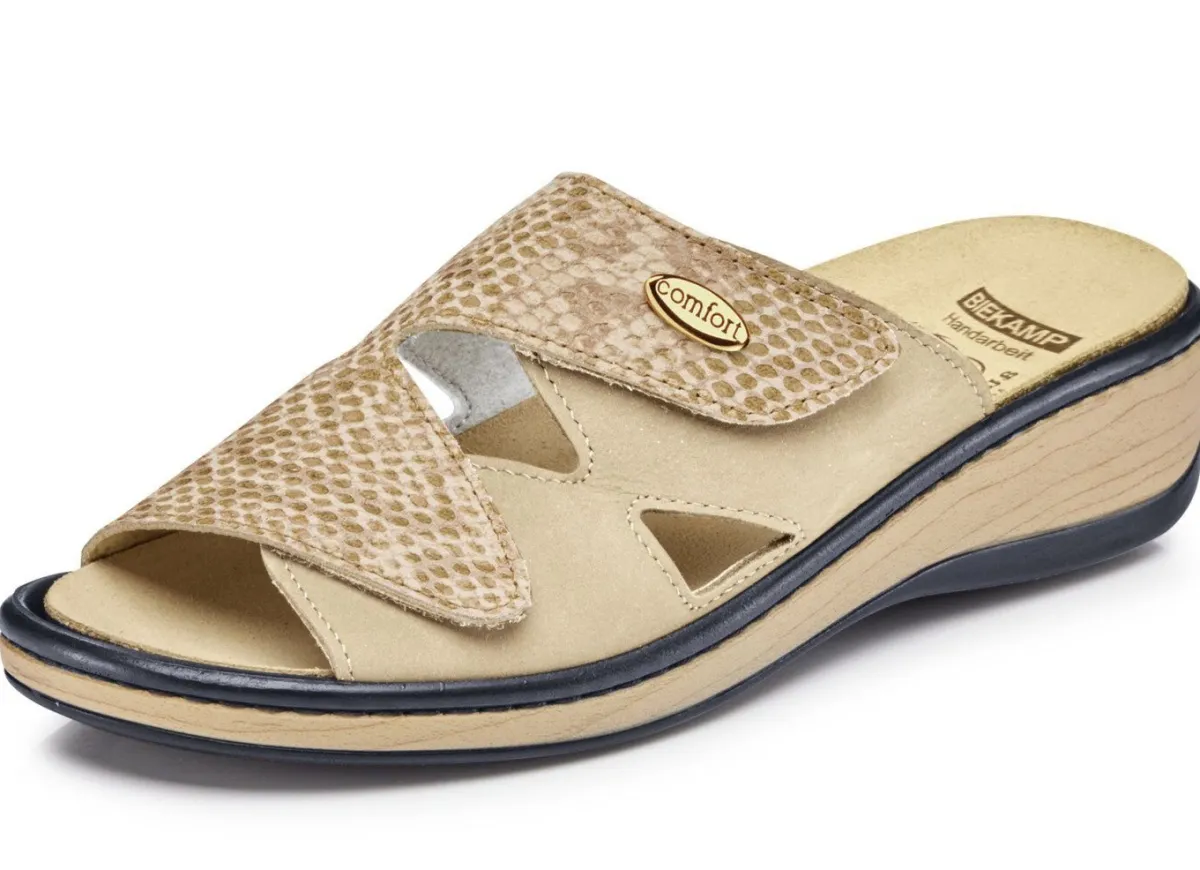 Damen ELENA EDEN Pantolette mit Wörishofer Kork-Lederfußbett