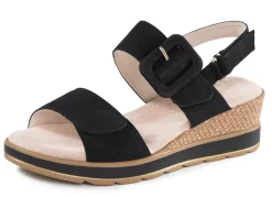 Damen BADER ELENA EDEN Sandalette aus feinem Nubukleder