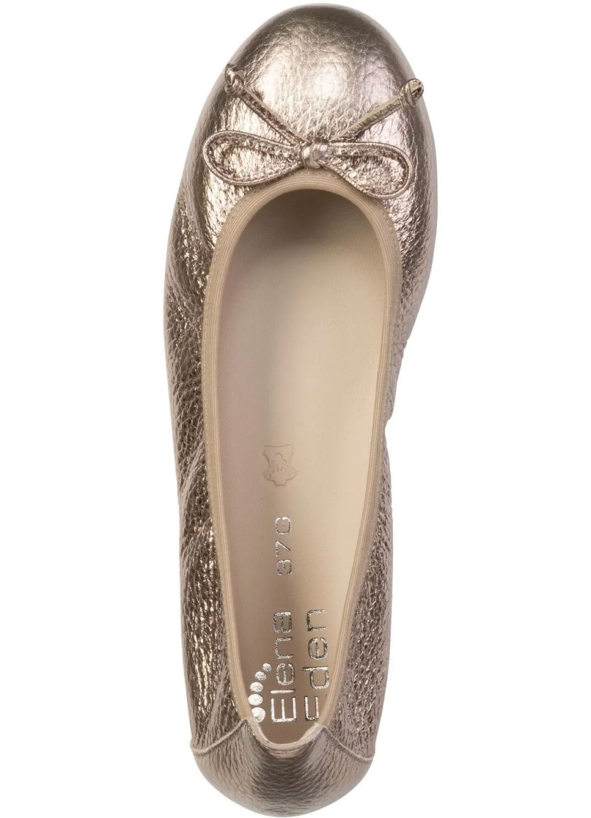 Damen ELENA EDEN , schicke Damen-Ballerinas, Weite G, mit herausnehmbarem Fußbett