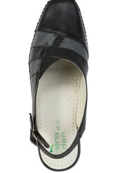 Damen ELENA EDEN , schicke Damen-Sandalen, Weite G, mit Gummizug