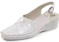 Damen ELENA EDEN , schicke Damen-Sandalen, Weite G, mit Gummizug