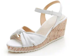 Damen ELENA EDEN , schicke Damen-Sandaletten, Weite G, aus Leder
