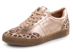 Damen ELENA EDEN Schnür-Sneaker aus genarbtem Nappaleder