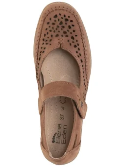 Damen ELENA EDEN Slipper aus luftig durchbrochenem Leder