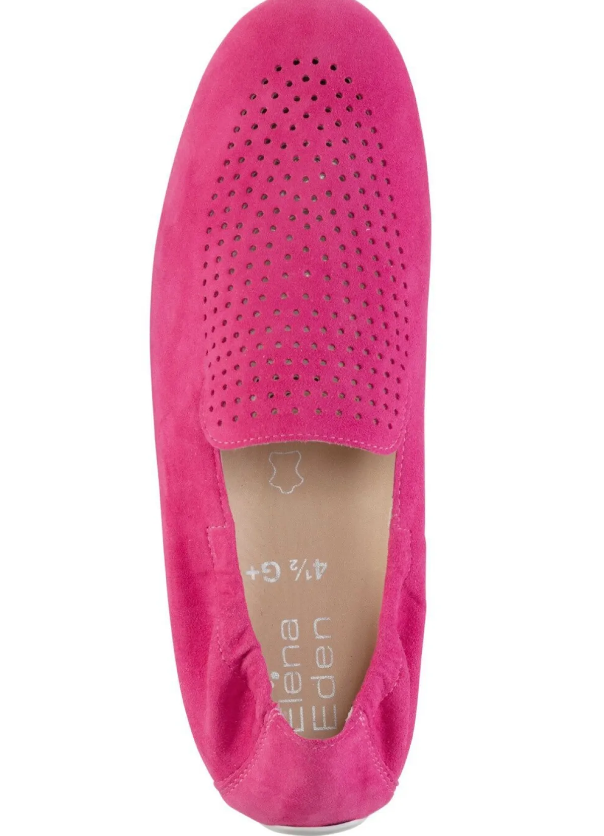 Damen ELENA EDEN Slipper aus weichem Veloursleder mit luftiger Perforation