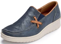 Damen ELENA EDEN Slipper mit Knitterstruktur