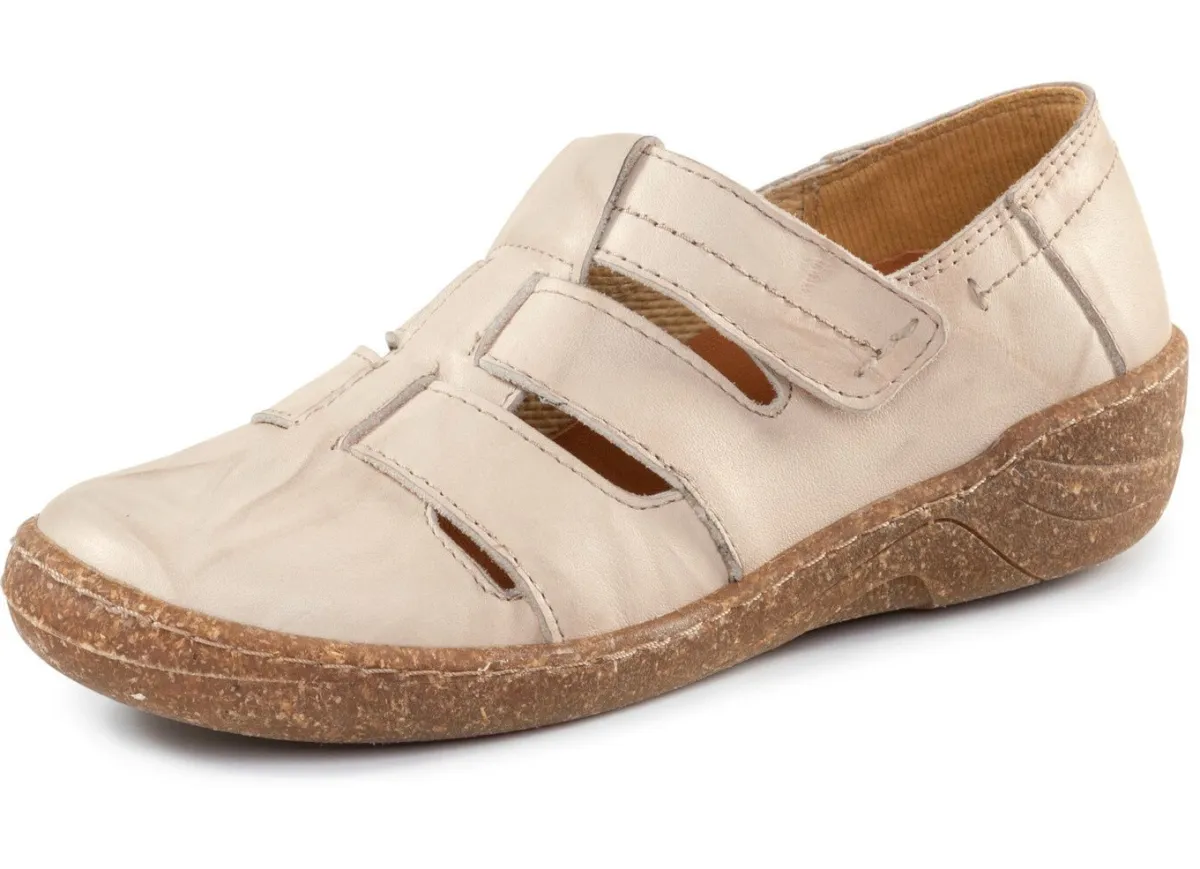 Damen ELENA EDEN Slipper mit Knitter-Struktur