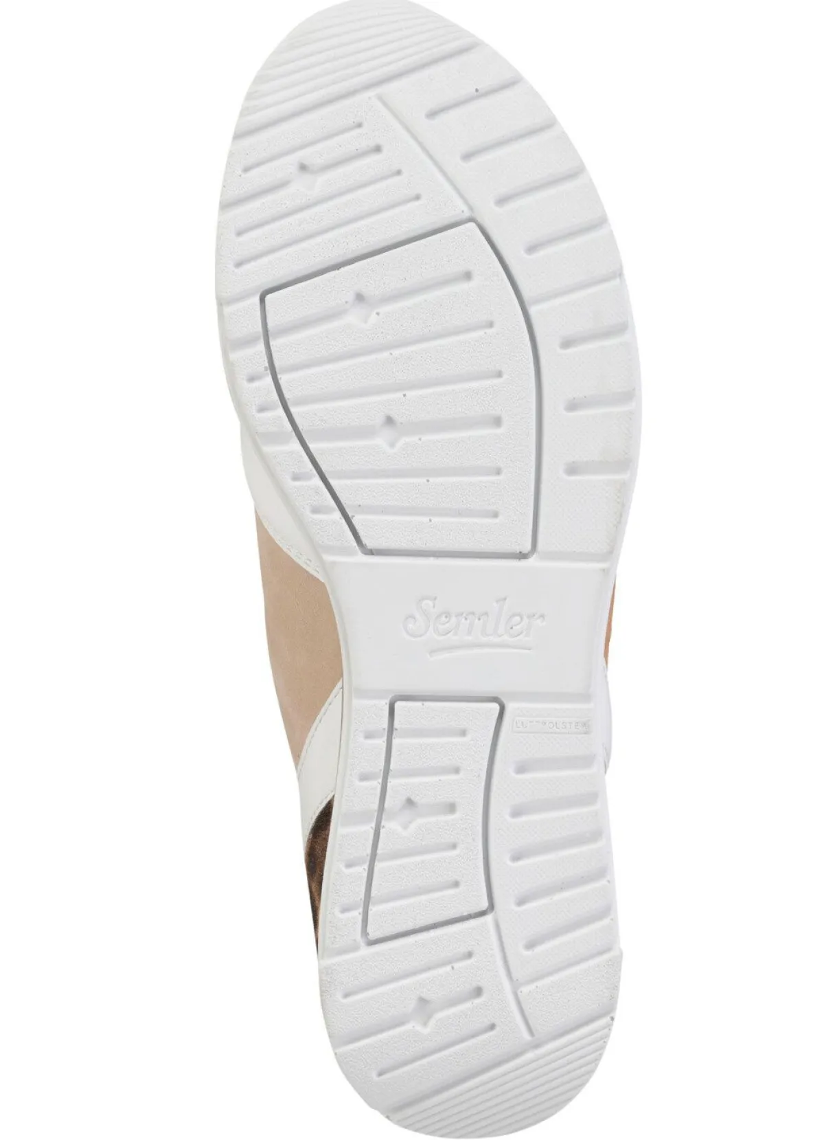 Damen ELENA EDEN Sneaker mit Leo-Print und Metallic-Besätzen