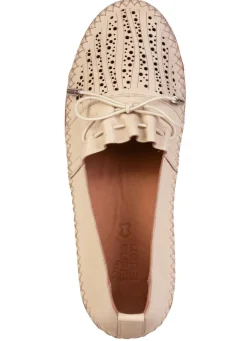 Damen ELENA EDEN , sommerliche Damen-Slipper, Weite G, aus Leder