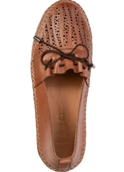 Damen ELENA EDEN , sommerliche Damen-Slipper, Weite G, aus Leder
