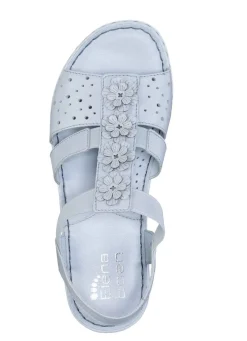Damen ELENA EDEN , sommerliche Damen-Sandalen, Weite G, aus Leder
