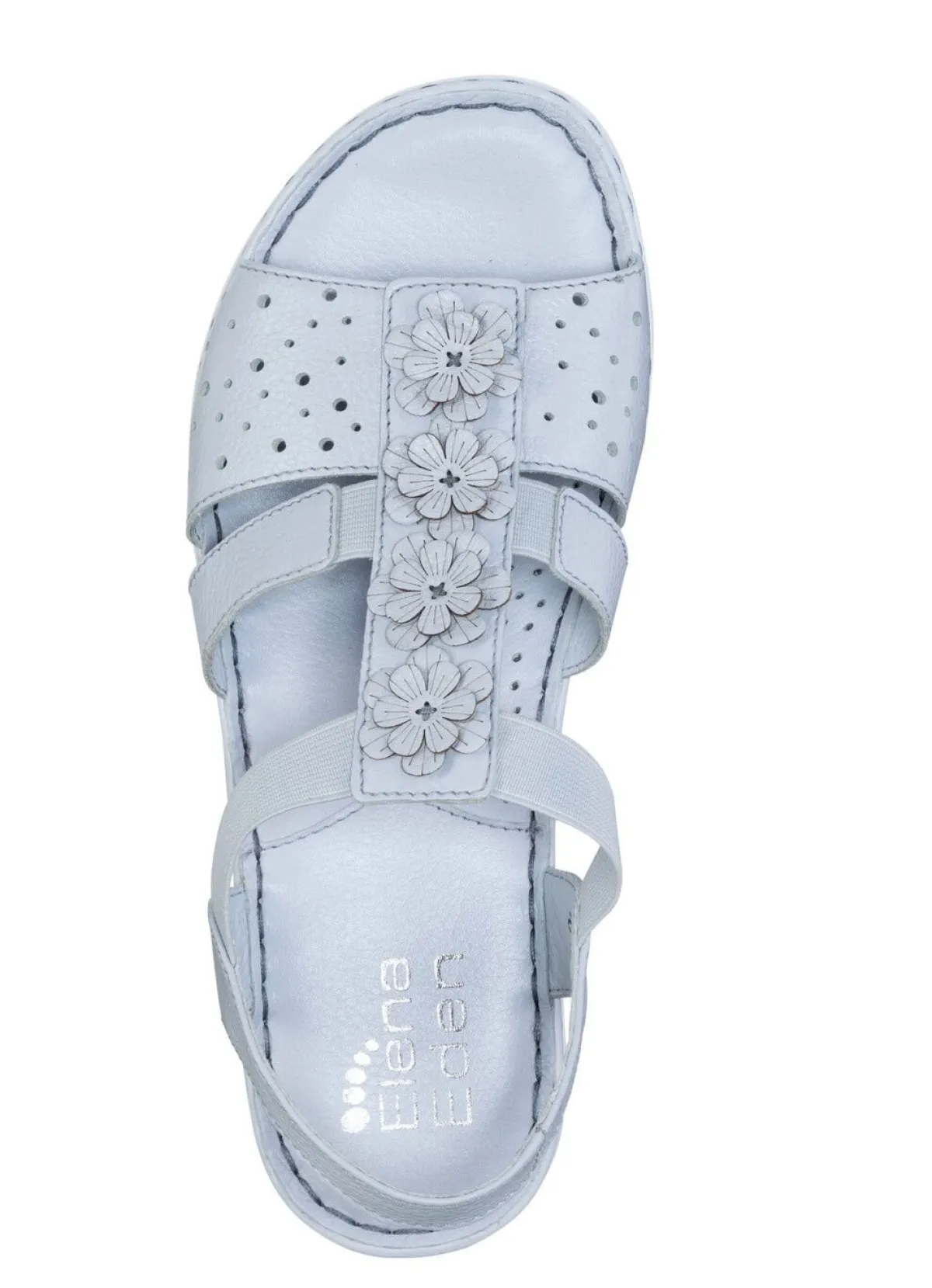 Damen ELENA EDEN , sommerliche Damen-Sandalen, Weite G, aus Leder