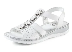 Damen ELENA EDEN , sommerliche Damen-Sandalen, Weite G, aus Leder