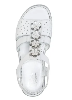 Damen ELENA EDEN , sommerliche Damen-Sandalen, Weite G, aus Leder
