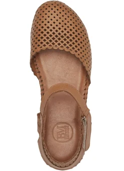Damen ELENA EDEN , sommerliche Damen-Sandalen, Weite G, aus Leder