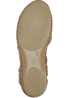 Damen ELENA EDEN , sommerliche Damen-Sandalen, Weite G, aus Leder