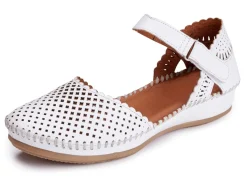 Damen ELENA EDEN , sommerliche Damen-Sandalen, Weite G, aus Leder