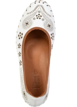 Damen ELENA EDEN , sommerliche Damen-Ballerinas, Weite G, mit herausnehmbarem Fußbett