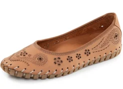 Damen ELENA EDEN , sommerliche Damen-Ballerinas, Weite G, mit herausnehmbarem Fußbett