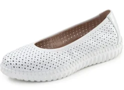 Damen ELENA EDEN , sommerliche Damen-Ballerinas, Weite G, mit herausnehmbarem Fußbett