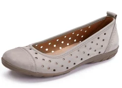 Damen ELENA EDEN , sommerliche Damen-Ballerinas, Weite G, mit herausnehmbarem Fußbett