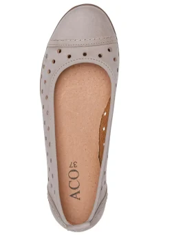Damen ELENA EDEN , sommerliche Damen-Ballerinas, Weite G, mit herausnehmbarem Fußbett