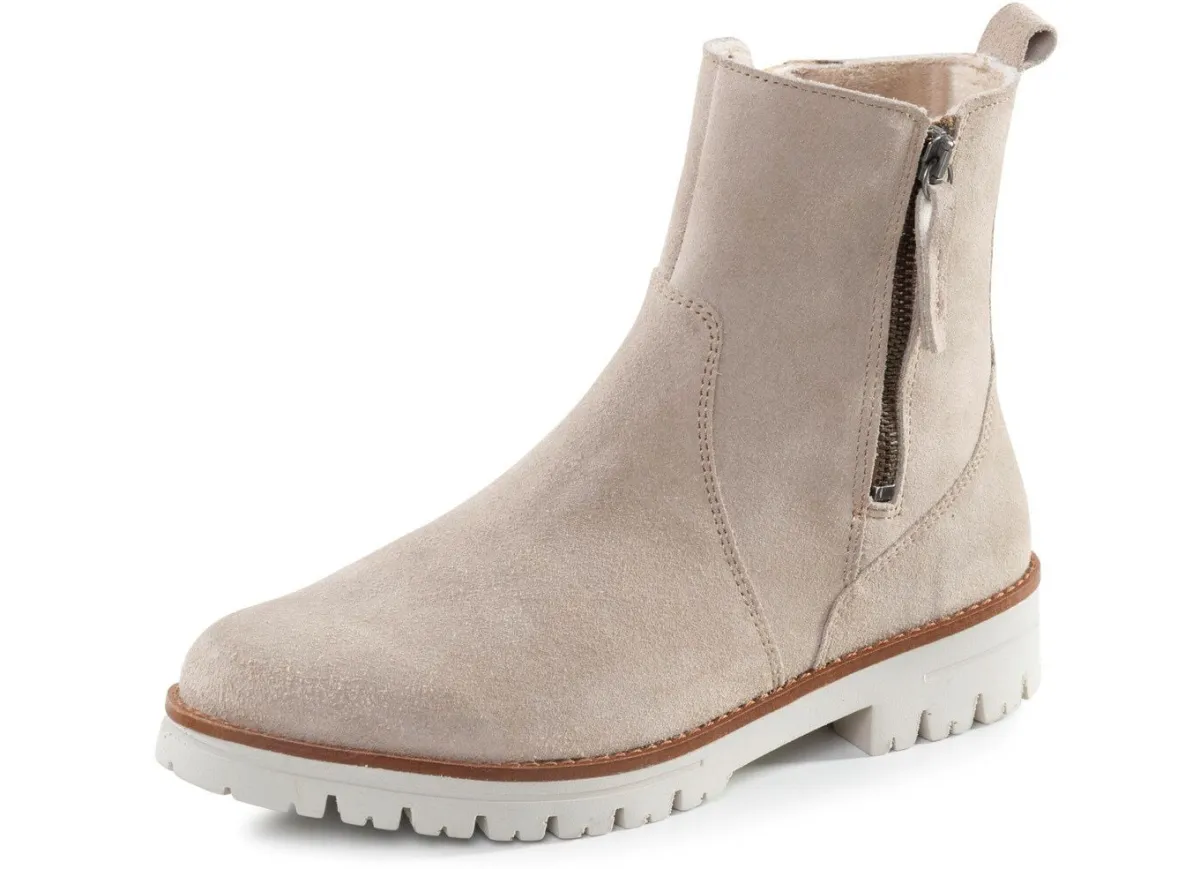 Damen ELENA EDEN Stiefelette aus Veloursleder