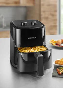 BADER Energiesparende Heißluft-Fritteuse - ideal für kleine Haushalte
